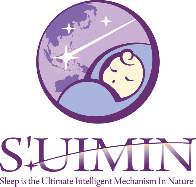 S’UIMIN(スイミン)Insomnograph のロゴ