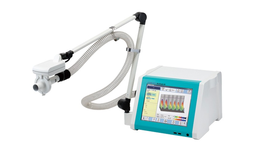 モストグラフ(呼吸抵抗測定)